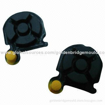 Injection mold for silicone keypad
